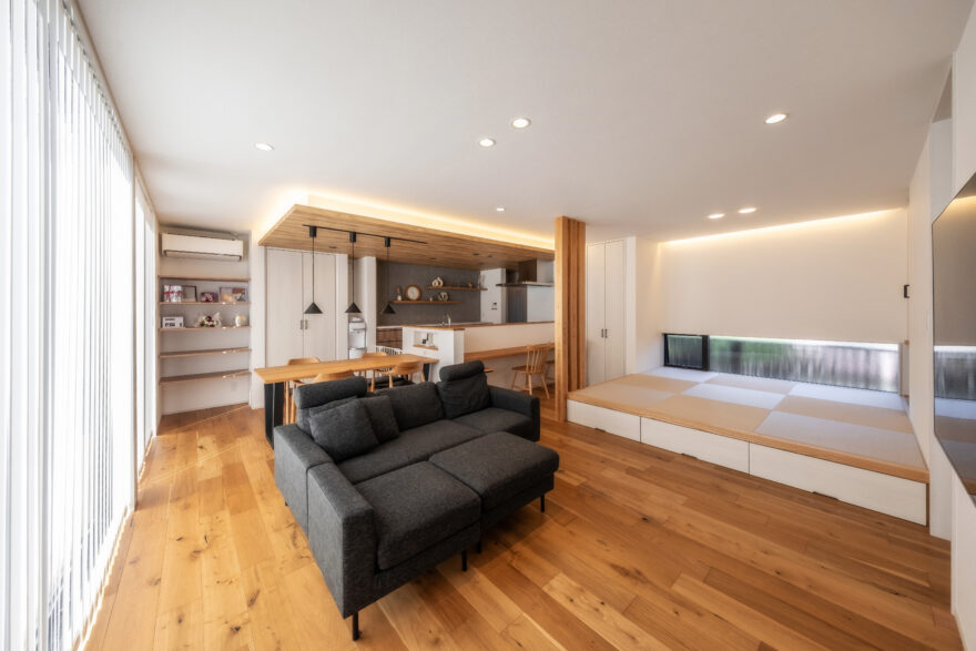 木と光が心地よい、広がりのある住まい｜松山市｜注文住宅5