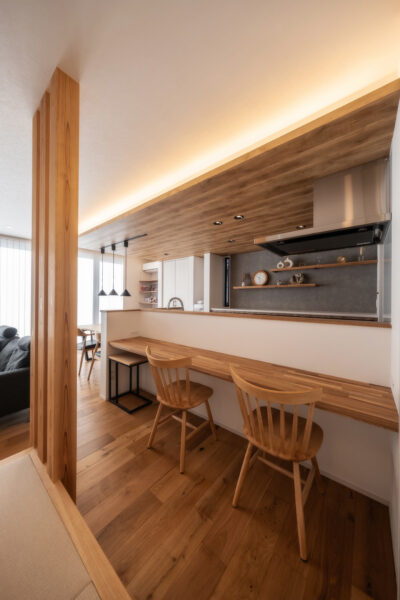 木と光が心地よい、広がりのある住まい｜松山市｜注文住宅6