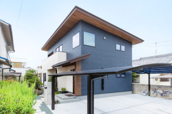 化粧梁のある和モダンのお家/松山市/注文住宅